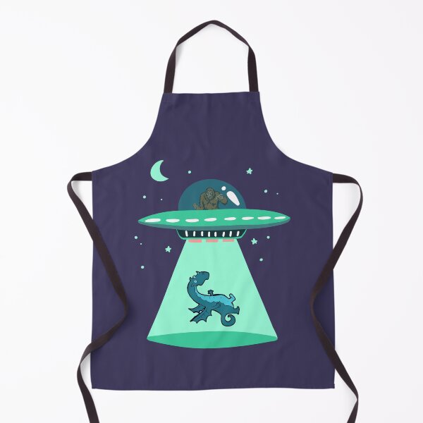 Artikelvorschau, Bigfoot UFO Drachen Lustige Alien Entführung Drachen Humor Geschenk entworfen und verkauft von trendo.