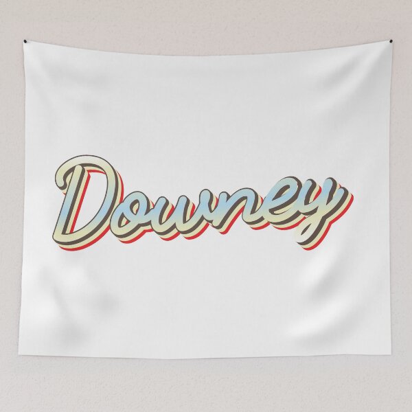 Item preview, Downey College Town Script 1 designed and sold by Lokalista.