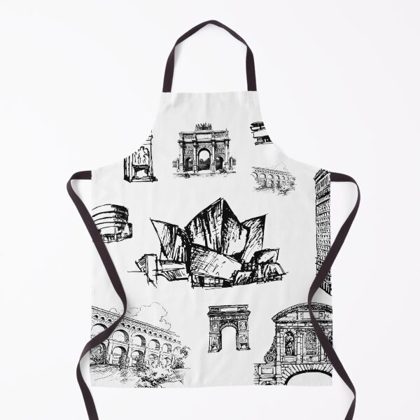 Item preview, City Momuments & buildings pattern | Urban planner gift designed and sold by chi vana.