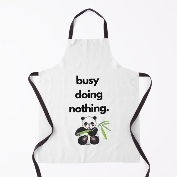 Item preview, Busy doing nothing panda designed and sold by MerlinTea.