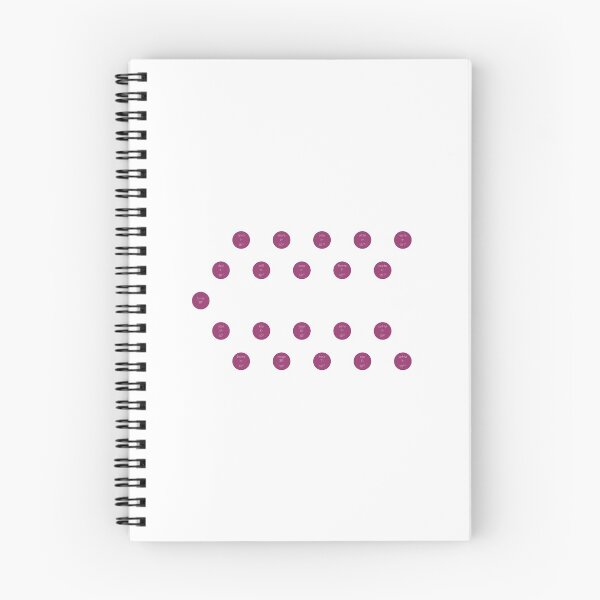 Item preview,  Units prefixes-circles- dark pink- pack of stickers designed and sold by CSouissi.