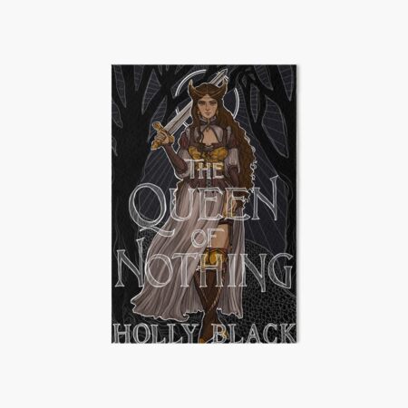 queen of nothing quote | Art Board Print