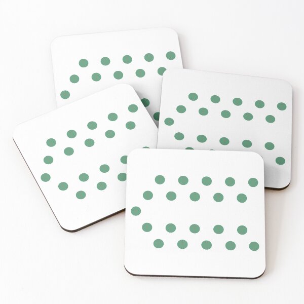 Item preview, Units prefixes-circles- green- pack of stickers designed and sold by CSouissi.
