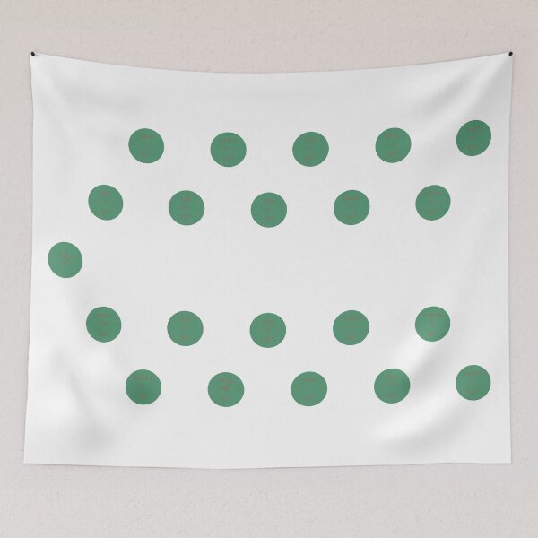 Item preview, Units prefixes-circles- green- pack of stickers designed and sold by CSouissi.