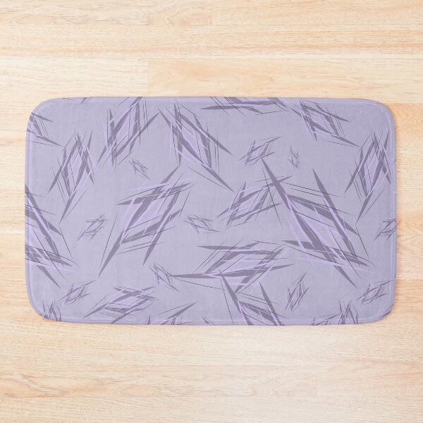 Item preview, Abstract bamboo leaf texture on light purple background designed and sold by 26Common.