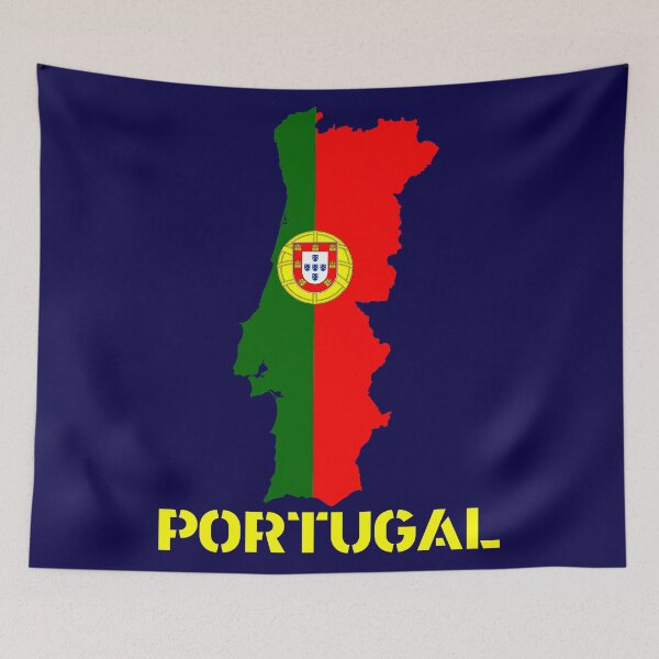 Item preview, Colors of the Portuguese flag on map of Portugal designed and sold by Rui Valverde.