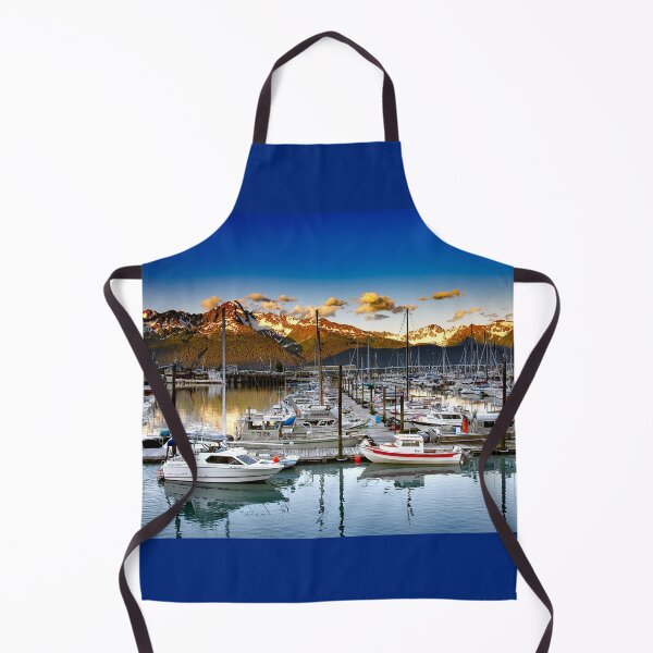 Item preview, Seward, Alaska, Marina, Evening designed and sold by AlaskaExtreme.