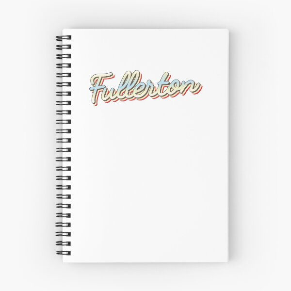 Item preview, Fullerton College Town Script 1 designed and sold by Lokalista.