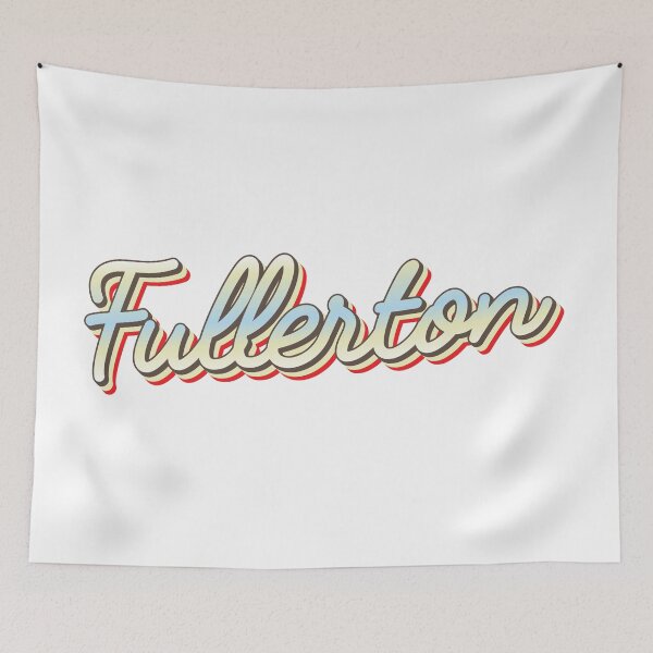 Item preview, Fullerton College Town Script 1 designed and sold by Lokalista.