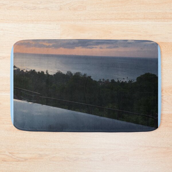 Item preview, Fantastic sunset with an unfinity swimming pool designed and sold by vibeno1.