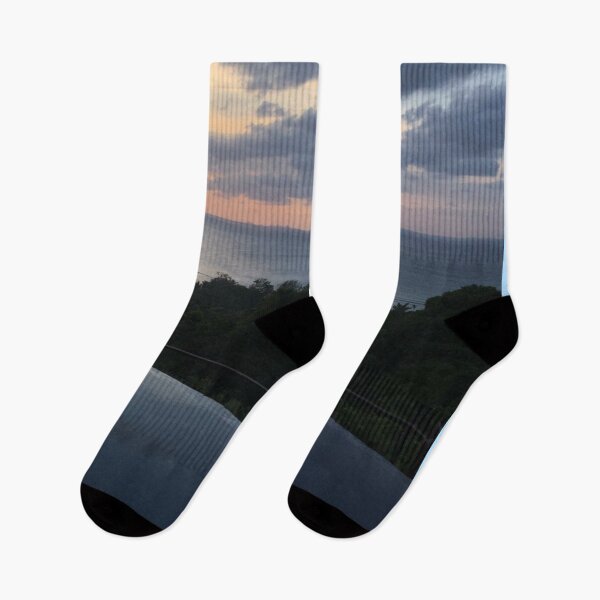 Item preview, Fantastic sunset with an unfinity swimming pool designed and sold by vibeno1.
