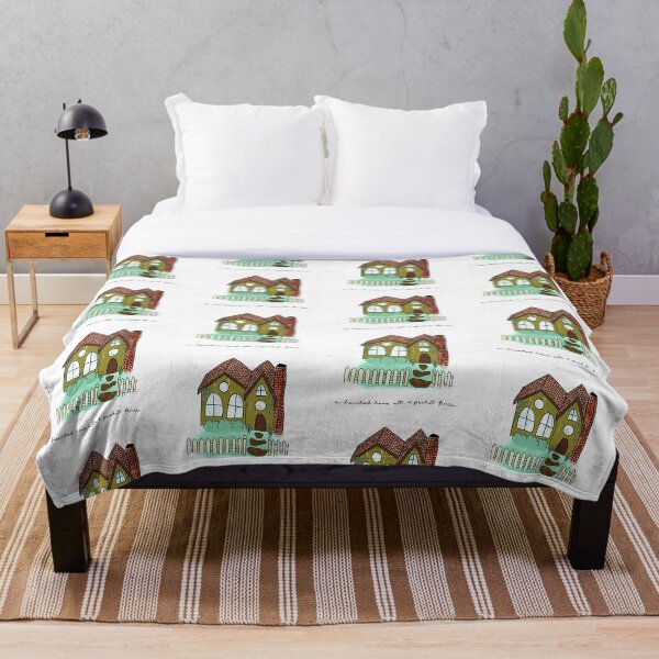 Item preview, Pheobe Bridgers Haunted House with a Picket Fence designed and sold by awthanksbuddy.