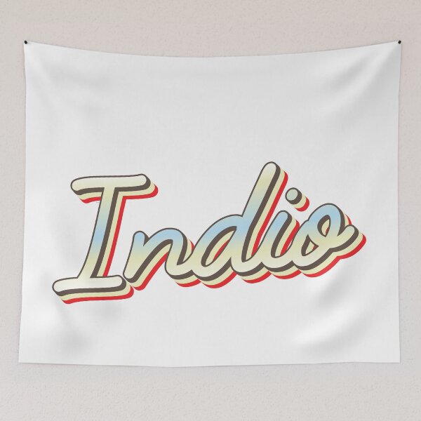 Item preview, Indio College Town Script 1 designed and sold by Lokalista.