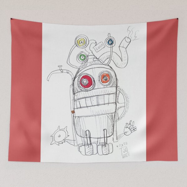 Item preview, Brand Manager Robot (Drawing by ACCI) designed and sold by VanyssaGraphics.