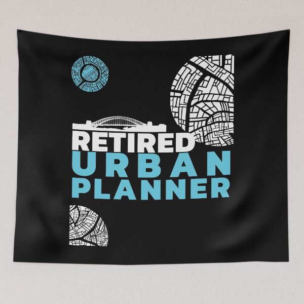 Item preview, Retired Urban planner | funny gift idea  designed and sold by chi vana.