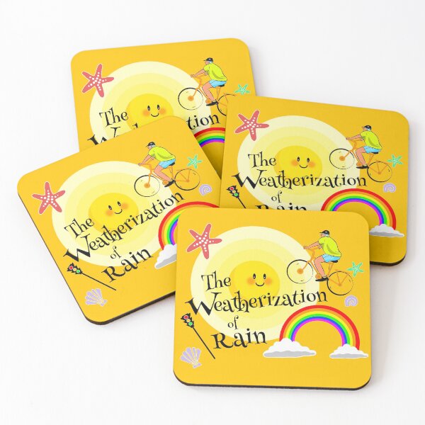 Item preview, Weatherization of Rain 2 (Gold background) designed and sold by reakeyford11.