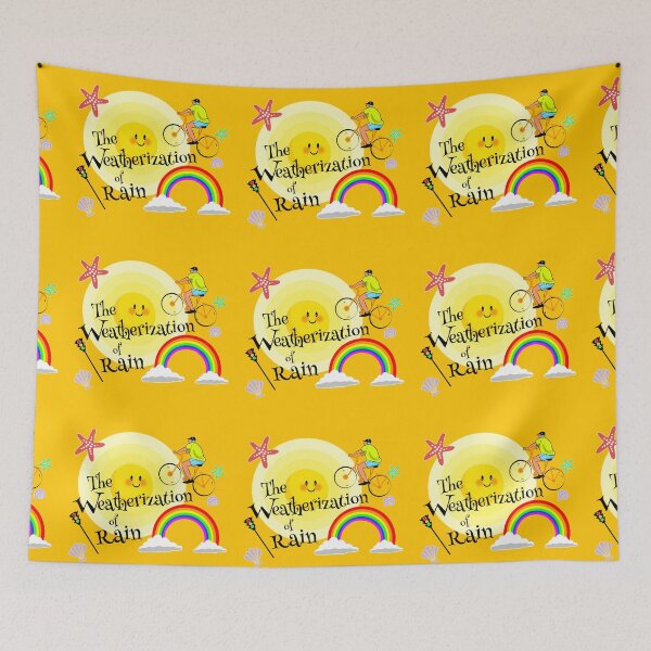 Item preview, Weatherization of Rain 2 (Gold background) designed and sold by reakeyford11.
