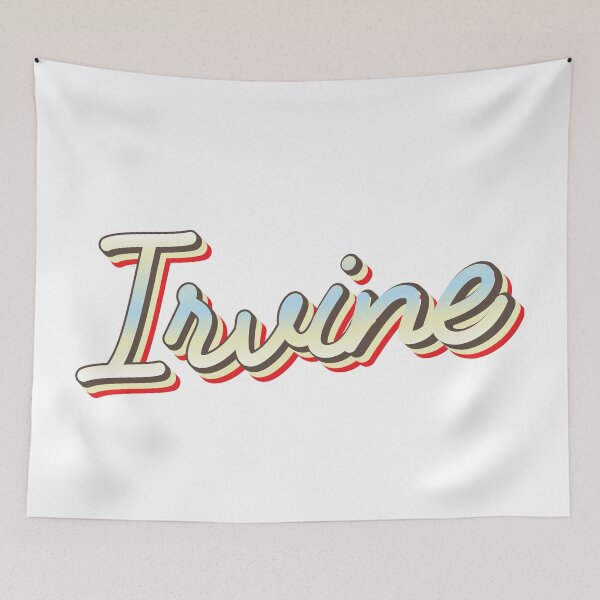 Item preview, Irvine College Town Script 1 designed and sold by Lokalista.