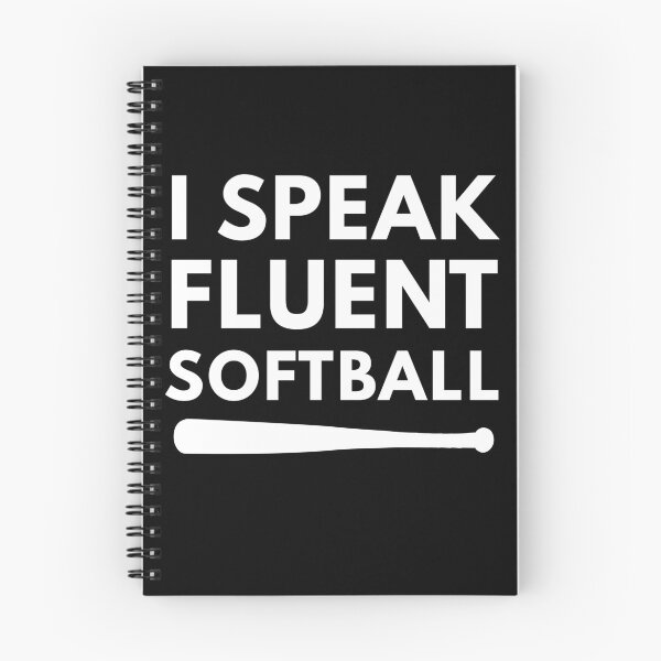 Item preview, I Speak Fluent Softball designed and sold by TendyTees.