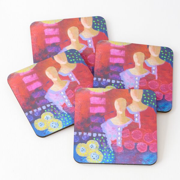 Item preview, Women of Wisdom Semi Abstract Figurative Painting designed and sold by NancyMerkle.