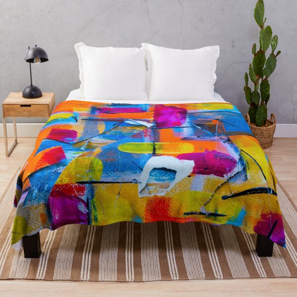 Item preview, Funky Colorful Painting designed and sold by Voxarto.