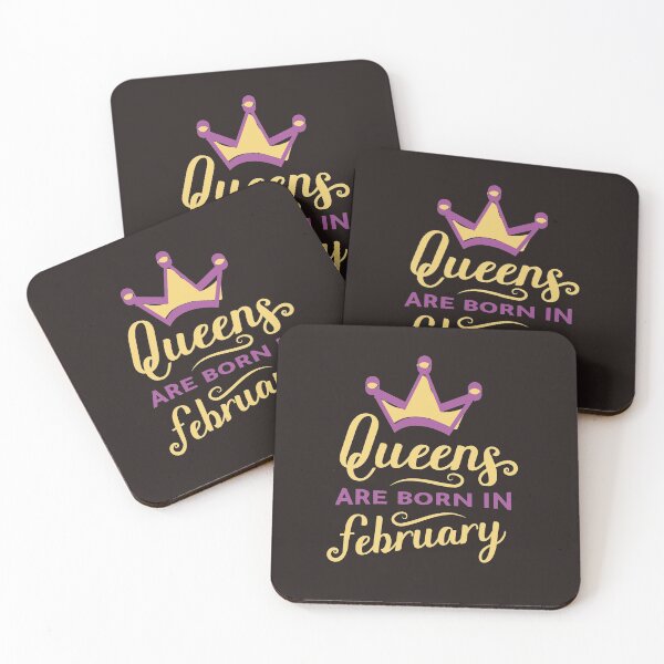 Item preview, Queens Are Born In February  designed and sold by Full Moon.
