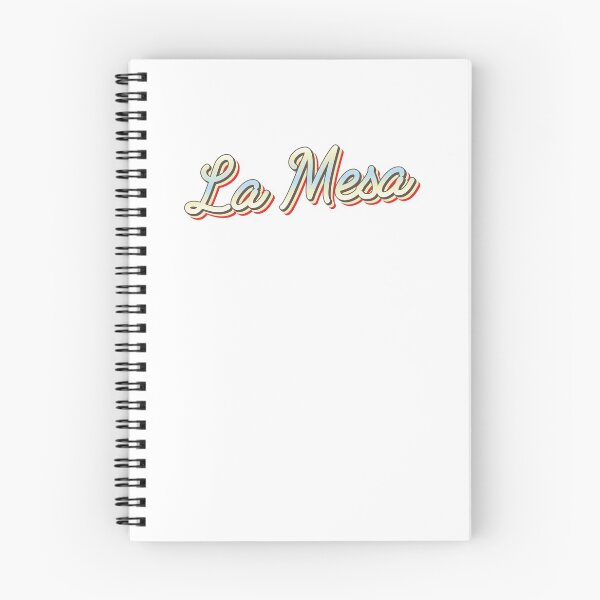 Item preview, La Mesa College Town Script 1 designed and sold by Lokalista.