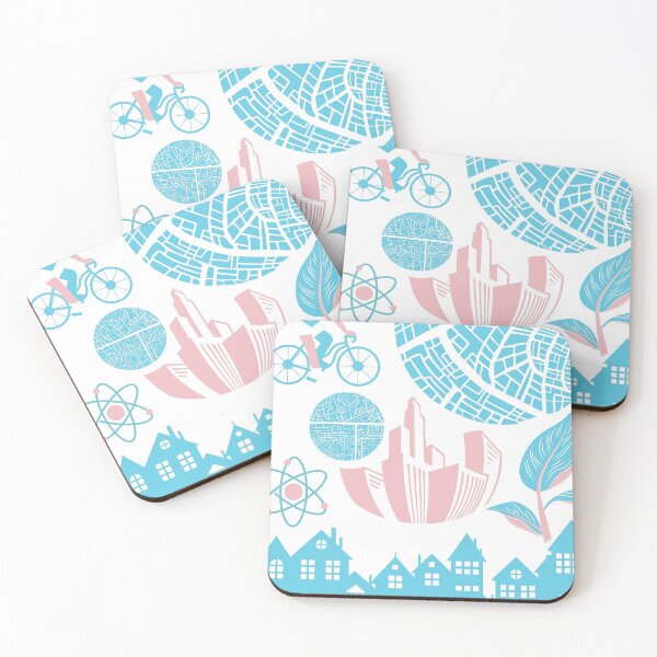 Item preview, Artisctic pattern  of Momuments & buildings | Urban planner gift designed and sold by chi vana.