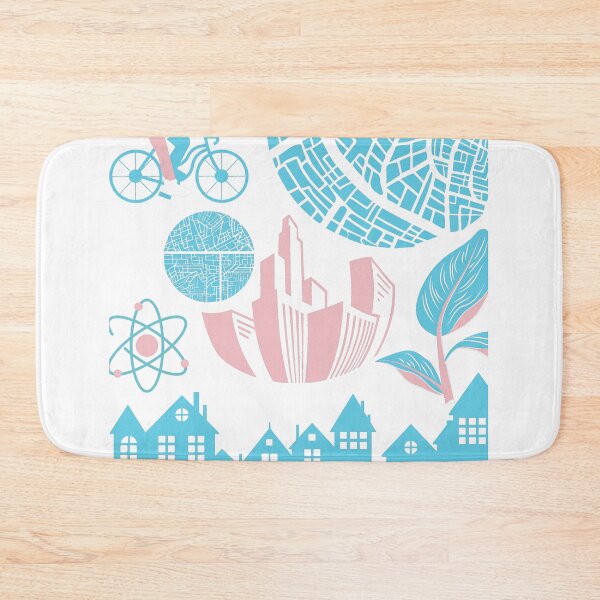 Item preview, Artisctic pattern  of Momuments & buildings | Urban planner gift designed and sold by chi vana.