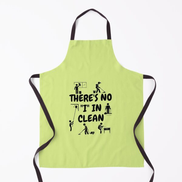 Item preview, No I In Clean Fun Housekeeping Humor With Cleaning Supplies designed and sold by SavvyCleaner.