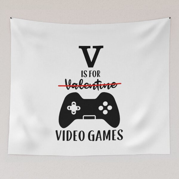 Item preview, Video Games Gamers Valentines Graphic designed and sold by Dr.YesOrNo.