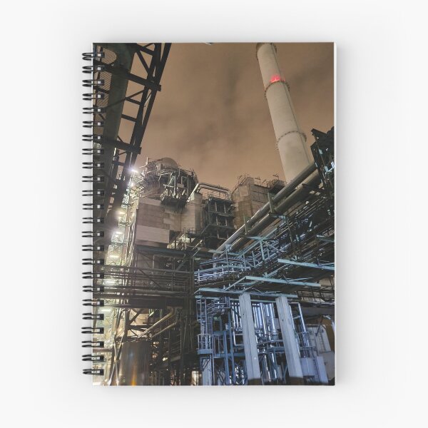 Item preview, abandoned industrial plant with chimney designed and sold by Nickibeutel.
