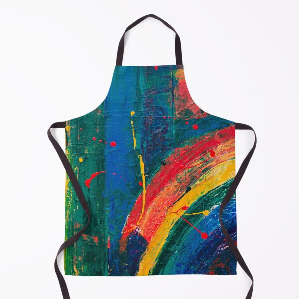 Item preview, Colorful Abstract Rainbow Painting designed and sold by Voxarto.