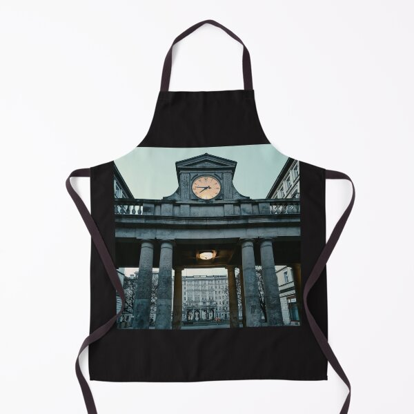 Item preview, cold Frankfurter Allee Berlin Old clock on pillars designed and sold by Nickibeutel.