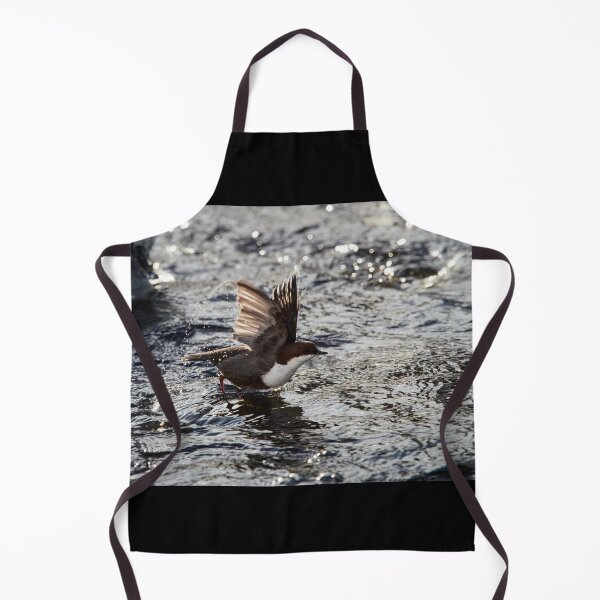Item preview, Start the engines. White-throated dipper designed and sold by Jouko Lehto Photography.