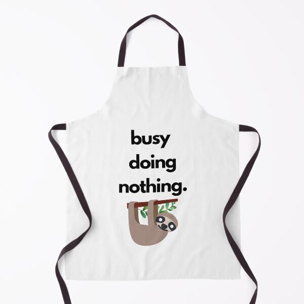 Item preview, Busy doing nothing sloth designed and sold by MerlinTea.