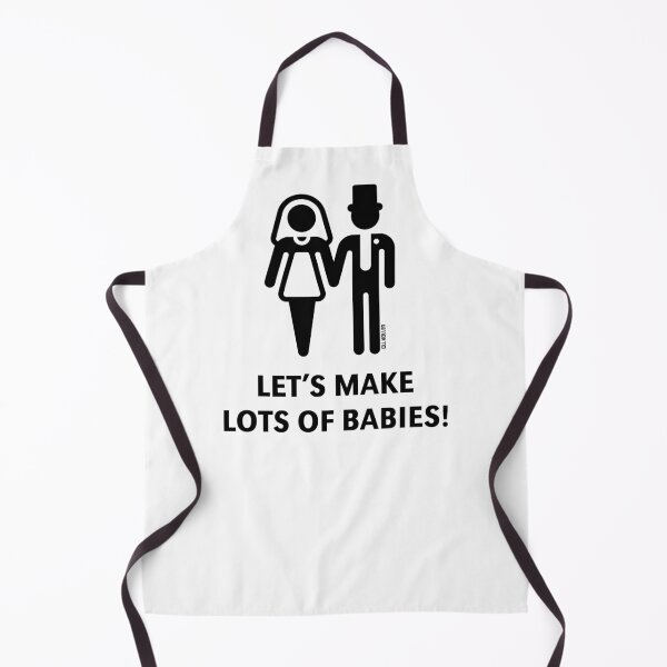 Item preview, Let's Make Lots Of Babies! (Wedding / Marriage / Stag Party / Hen Night / Black) designed and sold by MrFaulbaum.