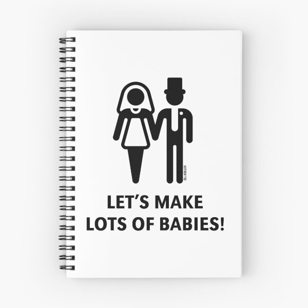 Item preview, Let's Make Lots Of Babies! (Wedding / Marriage / Stag Party / Hen Night / Black) designed and sold by MrFaulbaum.