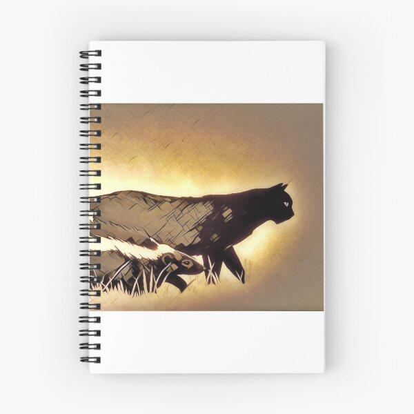 Item preview, Gato negro y zorrillo designed and sold by agenttomcat.