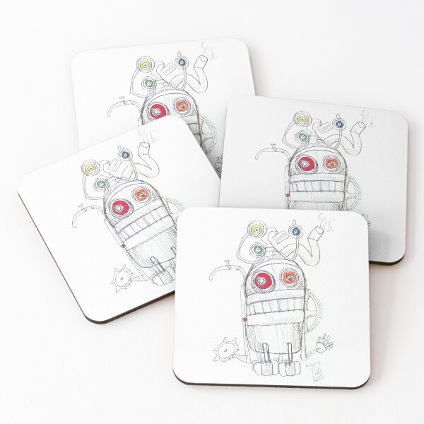 Item preview, Brand Manager Robot (Drawing by ACCI) designed and sold by VanyssaGraphics.