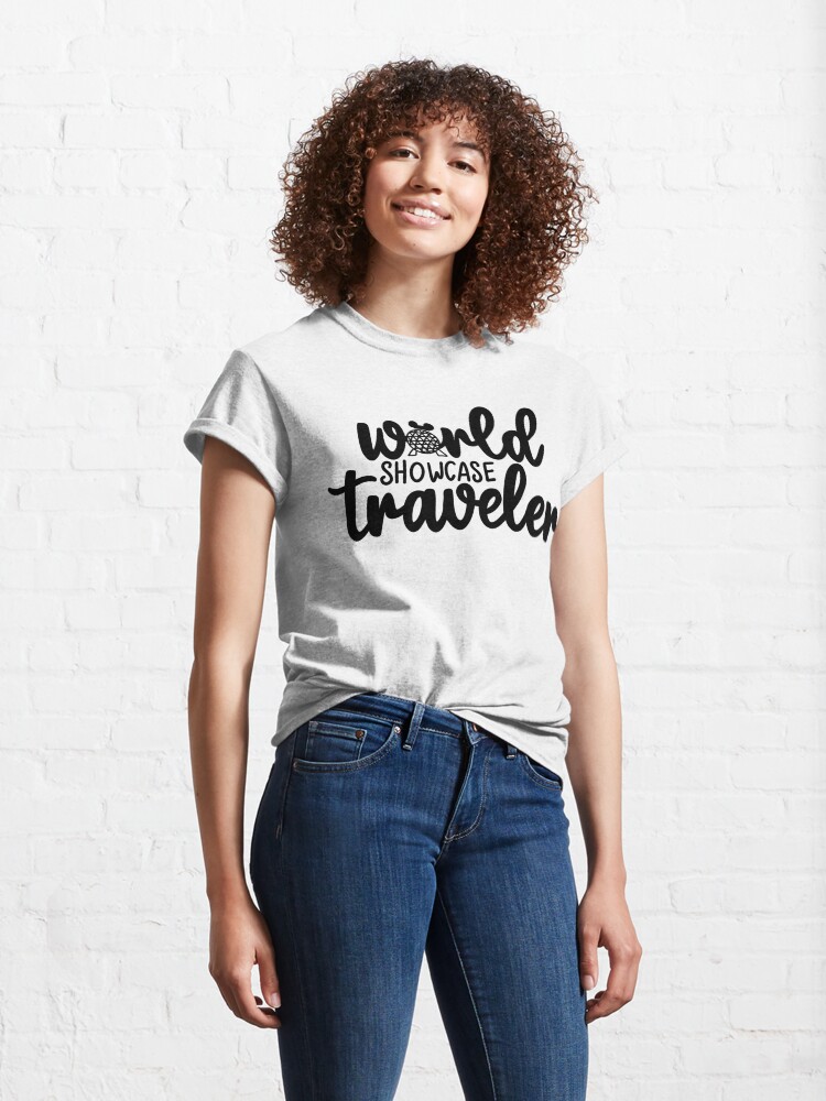 Alternate view of World Showcase Traveler Classic T-Shirt