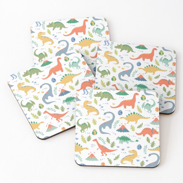Item preview, Dinos + Volcanoes designed and sold by latheandquill.