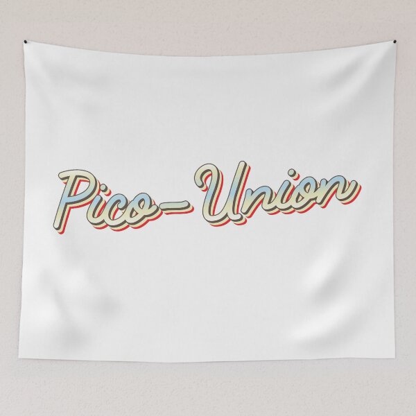 Item preview, Pico-Union College Town Script 1 designed and sold by Lokalista.
