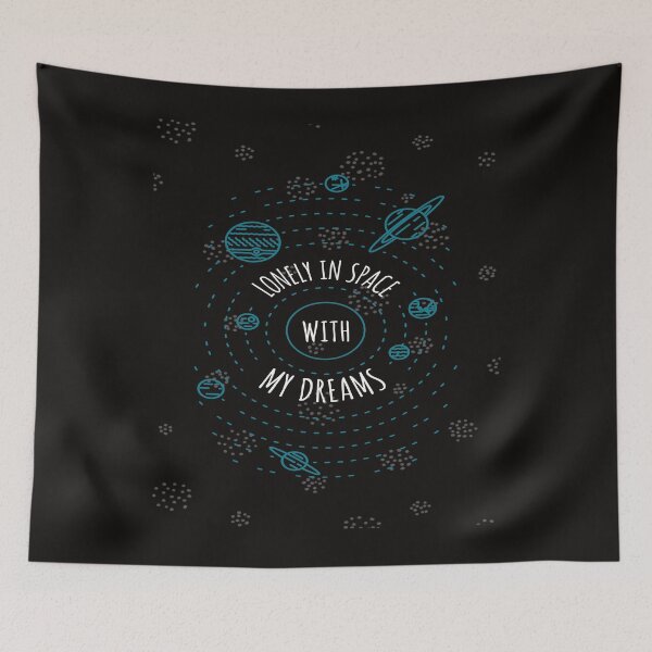 Item preview, lonely in space with my dreams designed and sold by manardesign.