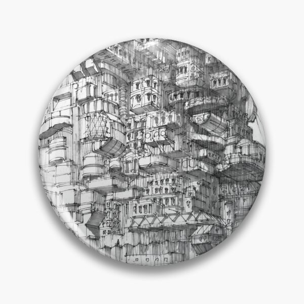 Aperçu de l'œuvre Cyber ville I créée et vendue par Igor Olszewski.