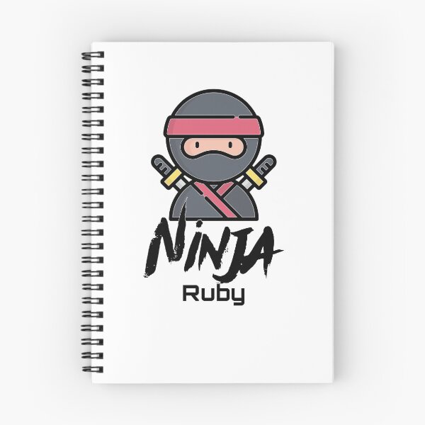 Artikelvorschau, Ruby Ninja (Farbe schwarz) entworfen und verkauft von Stornu2Ruedas.