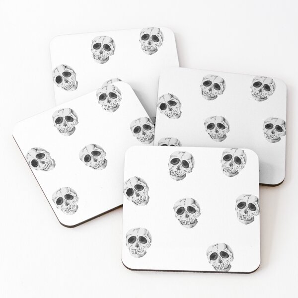 Item preview, 7 Skulls sticker pack, graphic design designed and sold by Nostrathomas66.