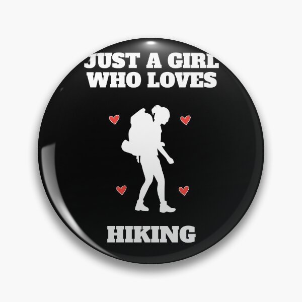 Item preview, Just A Girl Who Loves Hiking Backpacking designed and sold by Salvadax.