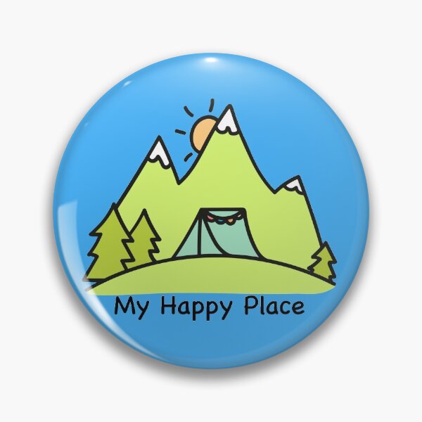 Item preview, My Happy Place- Camping designed and sold by AlaskaExtreme.