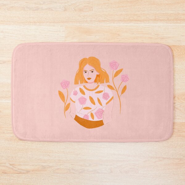 Item preview, Girl with flowers designed and sold by truffleivy.